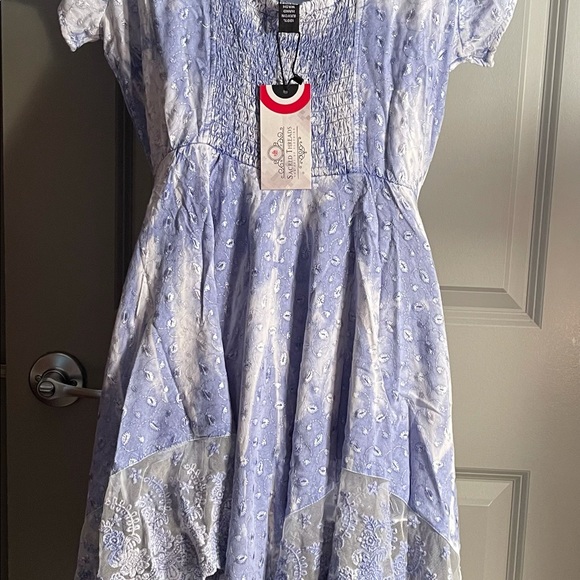 NWT. Sacred Threads Tunic/Dress. BL/GR. 220134 - Picture 3 of 3